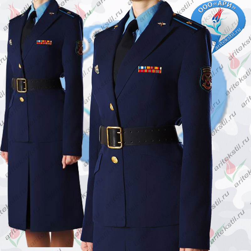 Синяя форма у военных. Парадная форма ВКС женская одежда. Китель ПШ ВВС синий. Синяя парадная форма. Форма летчиков парадная женская.
